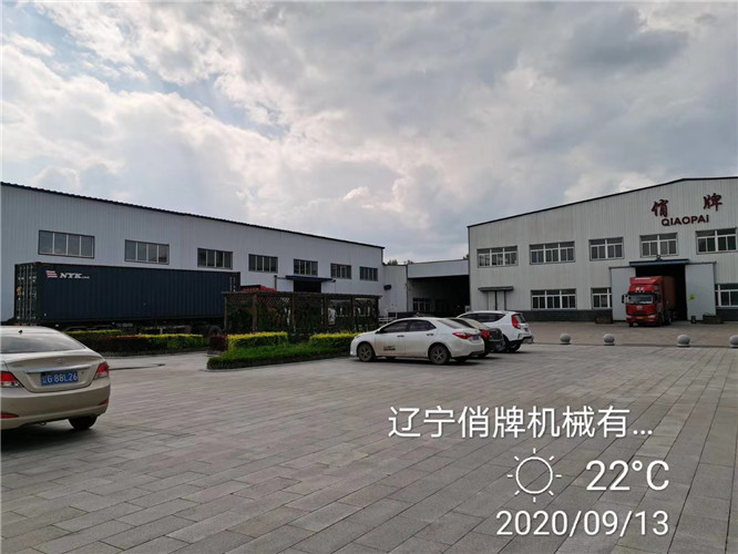 出口保加利亞大型葵花裝備卸車發貨